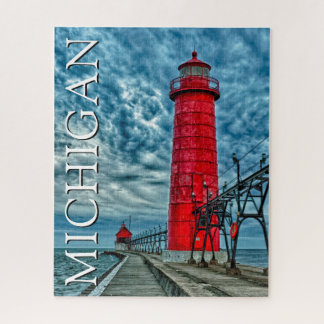 Quebra-cabeça Farol Grand Haven | Michigan
