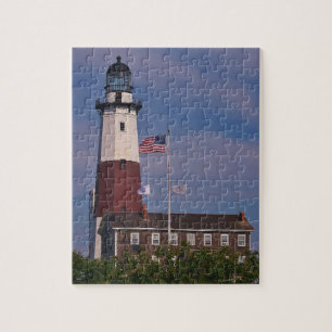 Quebra-cabeça Farol Montauk em Long Island, Nova Iorque