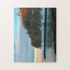 Quebra-cabeça Farol principal das corujas, baía Maine de