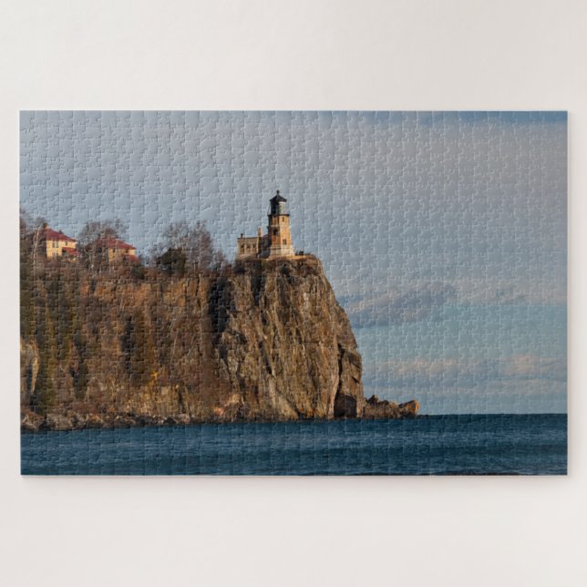 Quebra-cabeça Farol Split Rock Minnesota Jigsaw Puzzle (Horizontal)