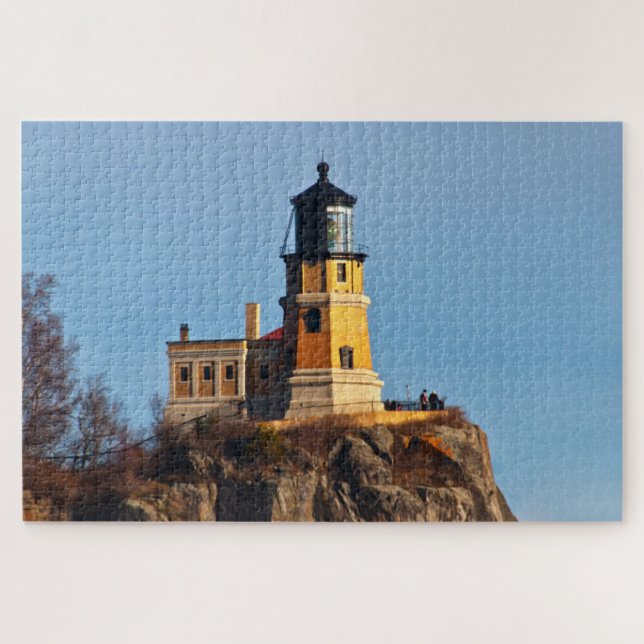 Quebra-cabeça Farol Split Rock Minnesota Jigsaw Puzzle (Horizontal)