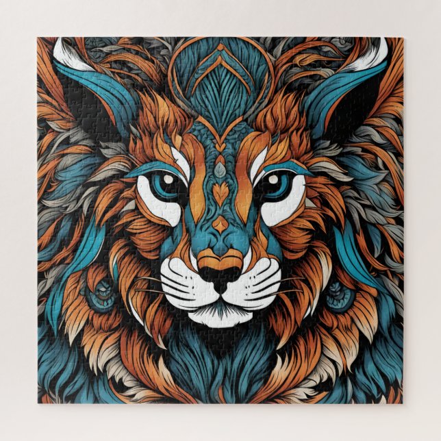 Quebra-cabeça Fascinant animal (Vertical)