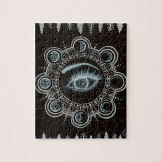 Quebra-cabeça Fases do olho da lua