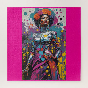 Quebra-cabeça Fashion Splash - Ken Gage Art