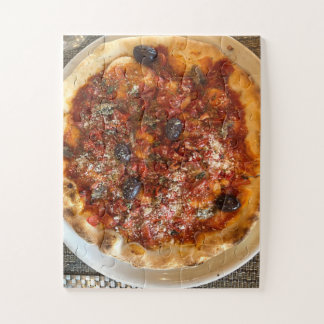 Quebra-cabeça Fatia de Licata na Sicília | Pizza de Olivas Rústi