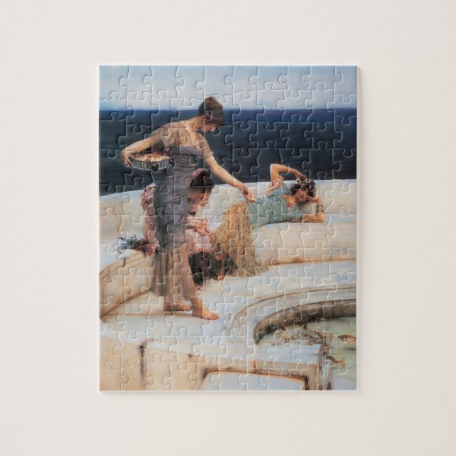 Quebra-cabeça Favoritos de Prata por Lawrence Alma-Tadema (Vertical)