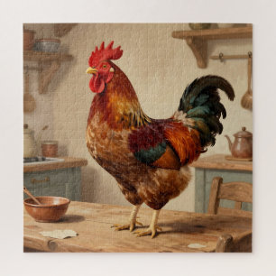 Quebra-cabeça Fazenda da Galinha Orgulhosa Cozinha