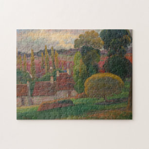 Quebra-cabeça "Fazenda em Brittany" por Paul Gauguin