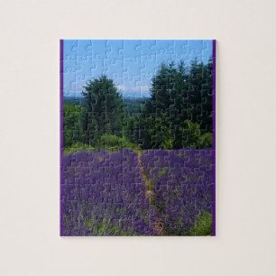 Quebra-cabeça Fazenda lavanda