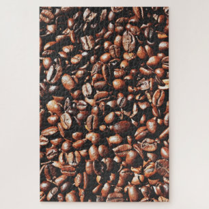 Quebra-cabeça Feijões De Café Aromatizados - Eu Amo Café -