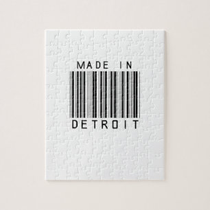 Quebra-cabeça Feito no código de barras de Detroit