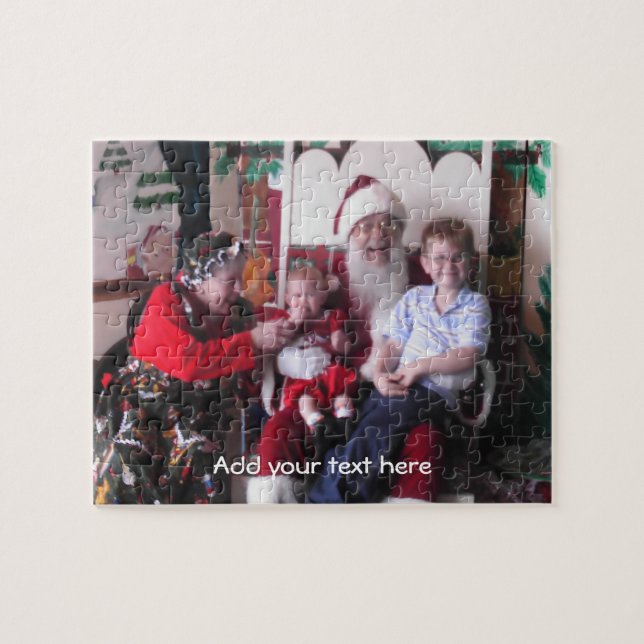 Quebra-cabeça feito sob encomenda da foto (Horizontal)