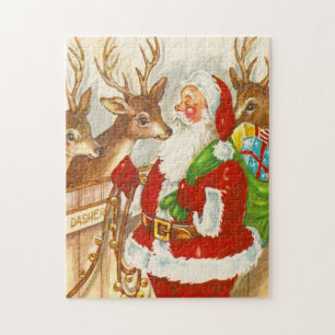 Quebra-cabeça feito sob encomenda do Natal