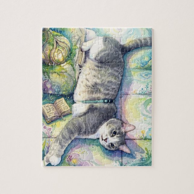 Quebra-cabeça Fel, o Gato (Vertical)