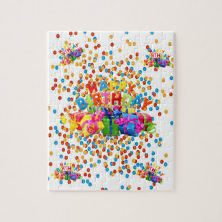 Quebra-cabeça Feliz Aniversário