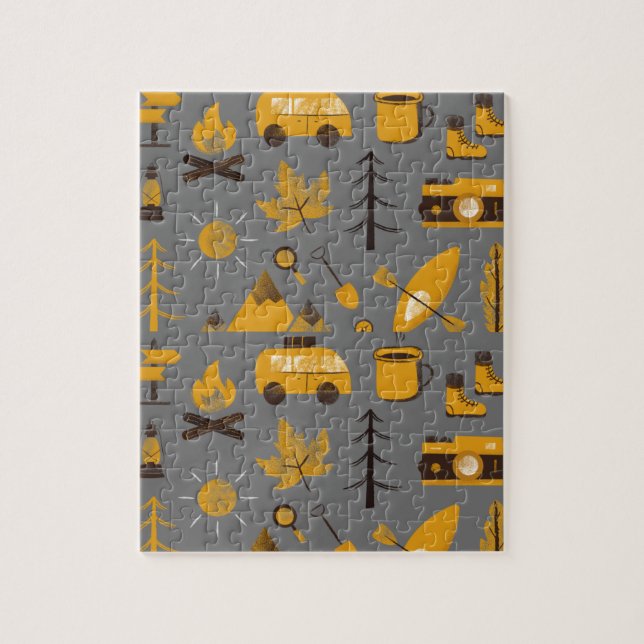 Quebra-cabeça Feliz Camper (Vertical)