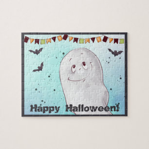 Quebra-cabeça Feliz Dia das Bruxas Ghost