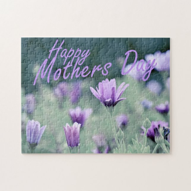 Quebra-cabeça "Feliz dia de as mães" (Horizontal)