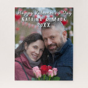 Quebra-cabeça Feliz dia de os namorados Personalizado Fotografia