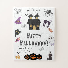 Quebra-cabeça Feliz Festa de Halloween