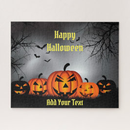 Quebra-cabeça Feliz Halloween Pumpkin
