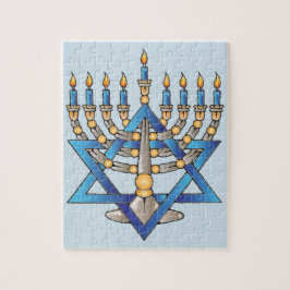 Quebra-cabeça Feliz Hanukkah