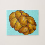 Quebra-cabeça Feliz Hanukkah Chanukah Challah Bread Loaf<br><div class="desc">Quebra-cabeça apresenta uma ilustração original de um pão de chalá. Perfeito para Hanukkah! Esta ilustração Chanukah também está disponível em outros produtos. Não vê o que está procurando? Precisa de ajuda para a personalização? Entre em contato com Rebecca para ter algo projetado só para você.</div>