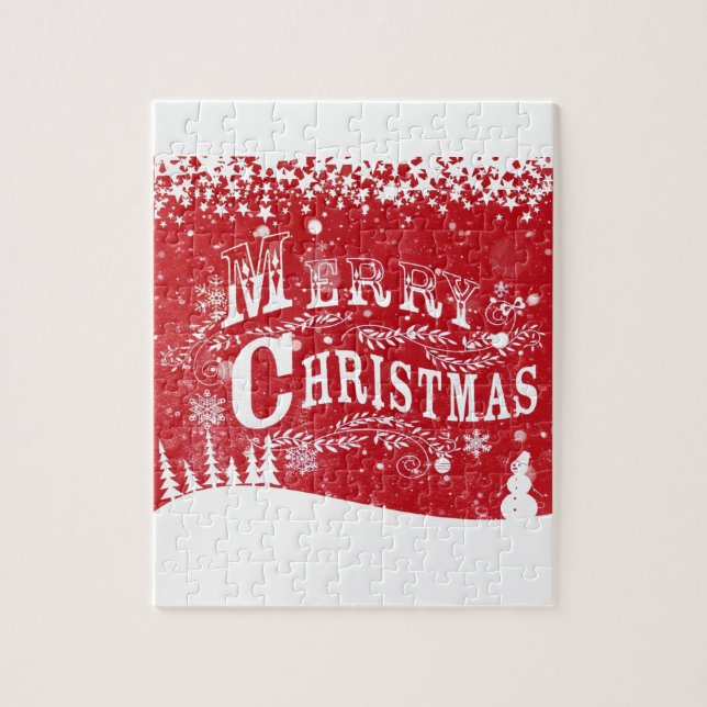 Quebra-cabeça Feliz Natal (Vertical)