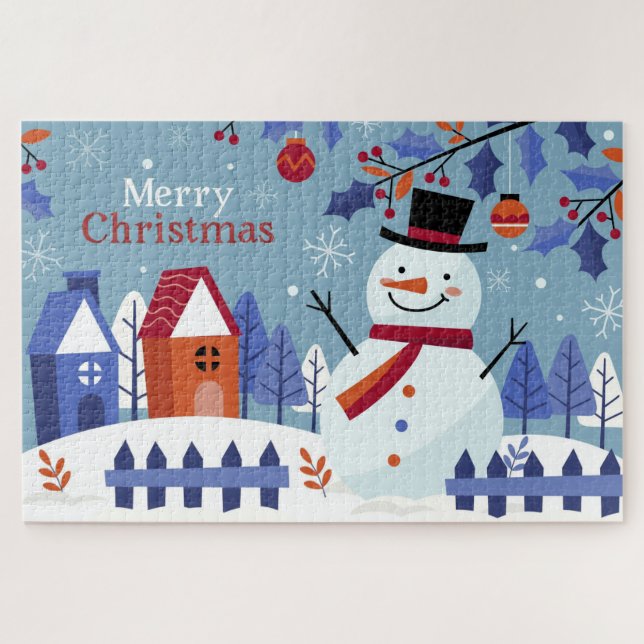 Quebra-cabeça Feliz Natal (Horizontal)