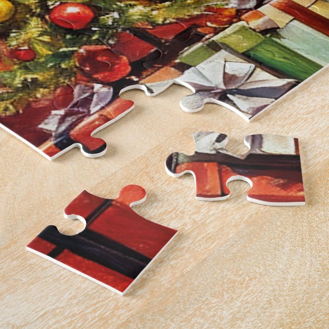 Quebra-cabeça Feliz Natal (Lateral)