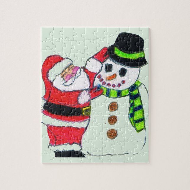 QUEBRA-CABEÇA FELIZ NATAL AMIGO  (Vertical)
