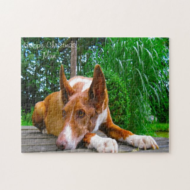 Quebra-cabeça Feliz Natal, mãe. (Horizontal)