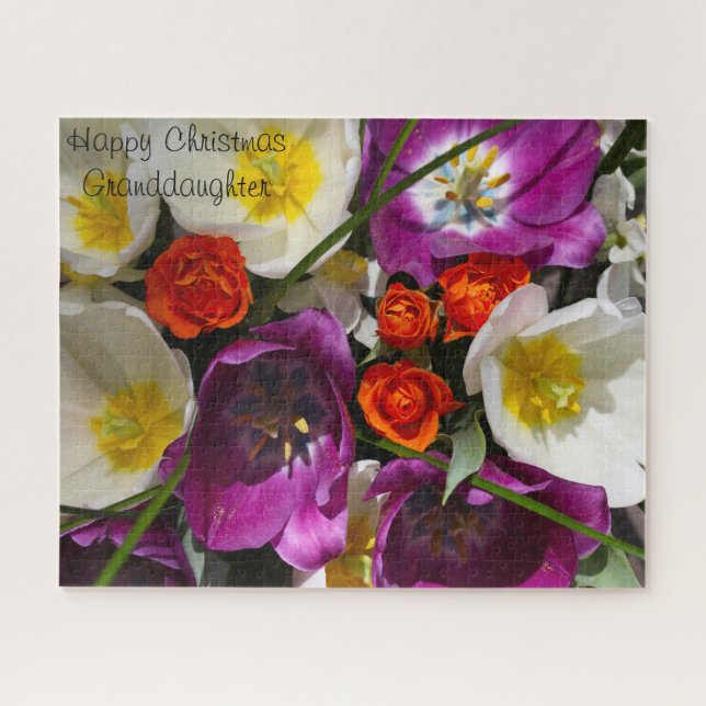 Quebra-cabeça Feliz neta Xnas. (Horizontal)