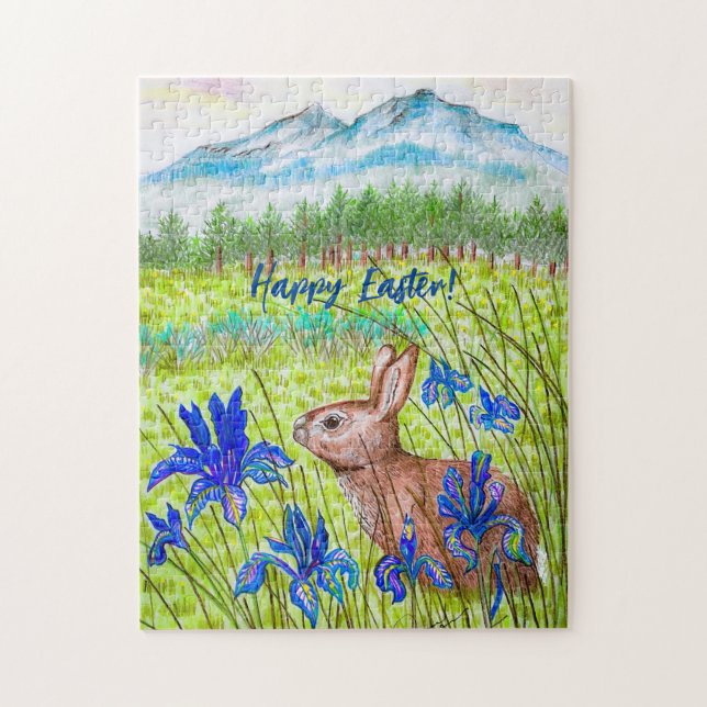 Quebra-cabeça felz pascoa (Vertical)