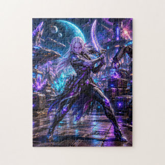 Quebra-cabeça Female Space Pirate — Alien Duelist