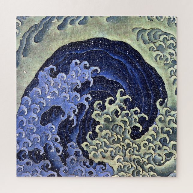 Quebra-cabeça Feminine Wave Japonesa Katsushika Hokusai (Vertical)