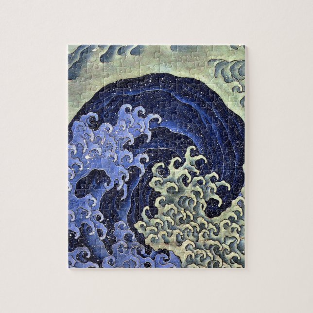 Quebra-cabeça Feminine Wave Japonesa Katsushika Hokusai (Vertical)