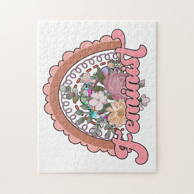 Quebra-cabeça feminista de Jigsera (Vertical)