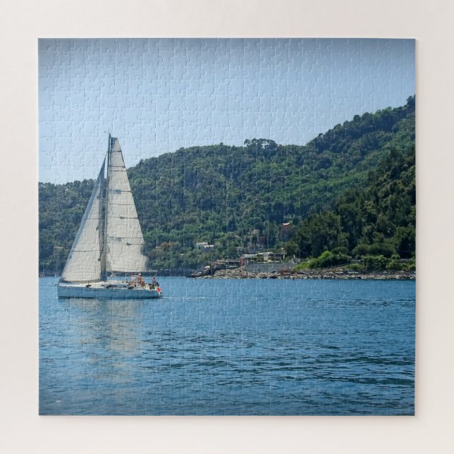Quebra-cabeça Feriado na vela de verão - 20x20 - 676 pcs (Vertical)