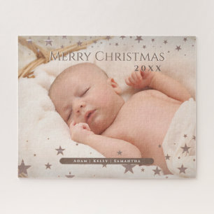 Quebra-cabeça Feriado Personalizado de Fotografia no Natal do Te