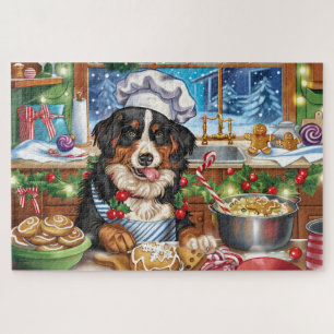 Quebra-cabeça Férias de Natal no Entlebucher Mountain: Panificaç