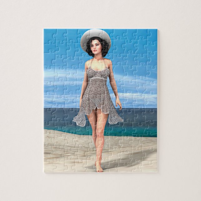 Quebra-cabeça Férias de Verão (Vertical)