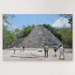 Quebra-cabeça Férias do Viagem da Coba Antiga Ruínas Yucatan Méx