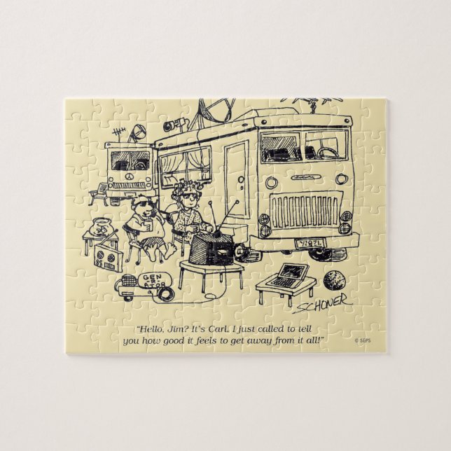 Quebra-cabeça Férias Familiares (Horizontal)