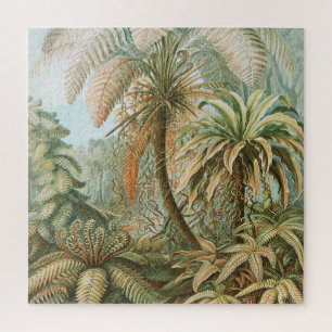 Quebra-cabeça Ferns, Filicinae Laubfarne por Ernst Haeckel