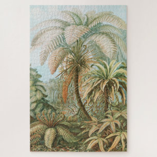 Quebra-cabeça Ferns, Filicinae Laubfarne por Ernst Haeckel