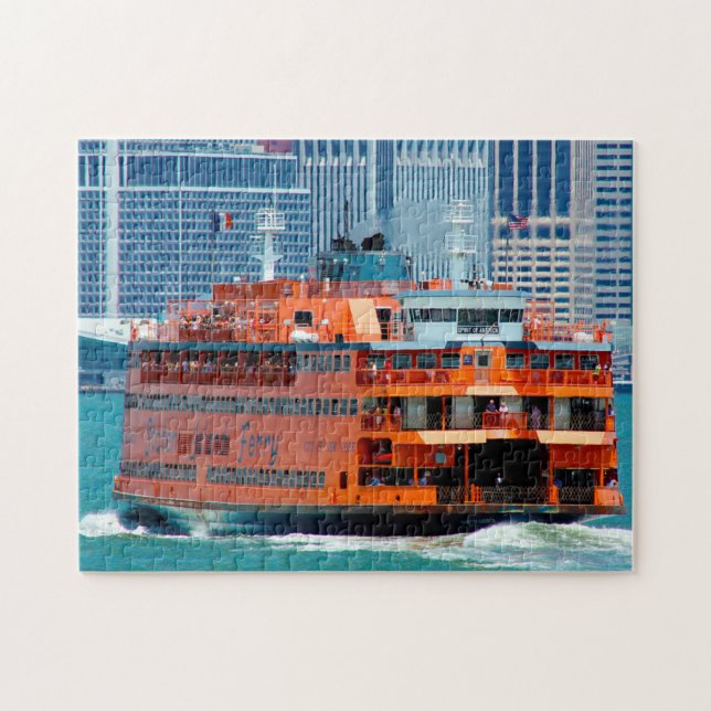 Quebra-cabeça Ferry de Staten Island. (Horizontal)