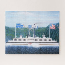 Quebra-cabeça Ferry-vapor Wiehawken 1868