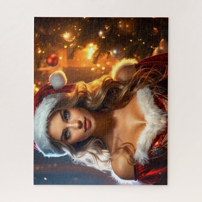 Quebra-cabeça Festa de Natal (Vertical)