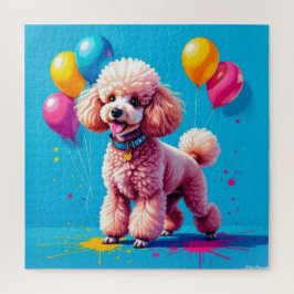 QUEBRA-CABEÇA FESTA DE POODLE